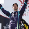 3位を喜ぶロマン・グロージャン。