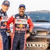 ナッサー・アル-アティヤ（右）とマシュー・ボーメル（左）