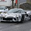 ラ・フェラーリがベースの開発車両（スクープ写真）