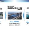 従来の「Honda SENSING」を新興国で普及を図ると共に、「Honda SENSING Elite」で培った知見をフィードバック。「Honda SENSING360」はその集大成として先進国で展開していく