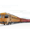 新しい『伊予灘ものがたり』のエクステリア（松山方先頭車）。