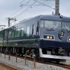 JRの車両としては唯一、グッドデザイン・ベスト100に選ばれたJR西日本117系7000番台『WEST EXPRESS 銀河』。