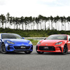 選考対象：トヨタ GR86（向かって右）＆スバル BRZ