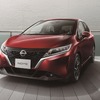 日産 ノート X エアリーグレーエディション（バーガンディー）