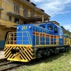北陸重機工業生産製品：コンゴ共和国向け72t 機関車