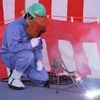 ジャンボフェリー新造船起工式