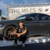 BMW M5 CS を獲得した「MotoGP」の年間予選最速ライダー、ファビオ・クアルタラロ選手