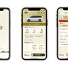 カーユーザー向けスマートフォン専用アプリ 画面
