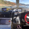 埼玉工業大学の自動運転AIシステムを搭載した小型ボートの自動操船実験（経路追従）