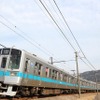 6両編成が1本のみ残る1000形ワイドドア車。