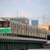 大阪メトロ中央線の20系。同線の終夜運転では、近鉄けいはんな線直通を含み、上下合わせて21本が運行される。