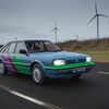 日産 ブルーバード（オースター）に リーフ のEVパワートレインを移植した「ニューバード」