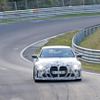 BMW M4 CSL 市販型プロトタイプ　スクープ写真
