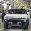 GMの新世代EV専用工場「ファクトリーゼロ」で生産を開始したGMC ハマー EV