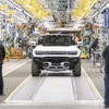 GMの新世代EV専用工場「ファクトリーゼロ」で生産を開始したGMC ハマー EV