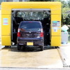支店にある洗車機はお客様限定で無料での使用が可