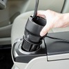 スマホ車載ホルダー ドリンクホルダー固定 フレキシブルアーム カップホルダー付き