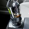 スマホ車載ホルダー ドリンクホルダー固定 フレキシブルアーム カップホルダー付き