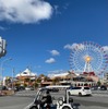 北谷町周辺の公道を走行中