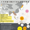 トラの生息地図（WWF Tiger Alive Initiative ウェブサイトよりWWFジャパンが作成）© WWF Japan