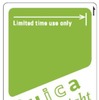 『Suica Light』カードのイメージ。機能は通常のSuicaと同様だが、有効期間があるため、チャージ金額を使い切れなかった場合の払戻しや再発行はない。