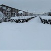 1月12日、札幌貨物ターミナル駅の状況。