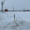 1月12日、帯広貨物駅の状況。