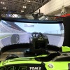 トムス開発のドライビングシミュレータ（東京オートサロン2022）