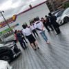 愛車紹介を聴く参加者