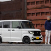 Honda N-BOX Custom STYLE＋ BLACKと九島辰也氏
