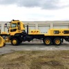運転支援ガイダンスシステムを搭載する除雪作業車