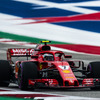 #7 キミ・ライコネン（2018年シーズンのF1＝当時フェラーリ）。