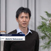 「2層トランジスタ画素積層型CMOSイメージセンサー技術」について説明するSSS第2研究部門の中澤圭一氏