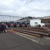 双子パンダヘッドマーク大集合！　宗吾車両基地見学ツアー