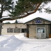 廃止予定区間にある根室本線布部駅