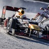 マックス・フェルスタッペンが新たなカーナンバー#1をつけて氷上走行