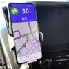 分岐点に近づくとMy NP1では地図を徐々に拡大していく。音声では「この信号を右です」と案内する。