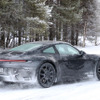 ポルシェ 911 改良新型プロトタイプ（スクープ写真）