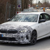 BMW M340i 改良新型プロトタイプ（スクープ写真）
