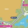 自動運転バスの走行ルート