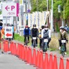 バイク試乗風景