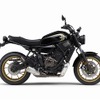 ヤマハ XSR700 ABS（ブラックメタリック×ブラック）
