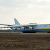 An-225“ムリア”（2018年4月3日、ホストーメリ空港）