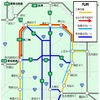 渋滞予測箇所と迂回ルート