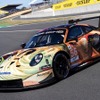 ポルシェのアートカー。ルマン24時間耐久レースに参戦