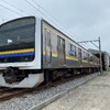 伊豆急行に入線した当時のJR東日本209系。エクステリアは「アロハ電車」化で大きく変わる。