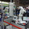 「ミクロンからキロメートルまで」を掲げたヤマハ発動機の展示（2022国際ロボット展）