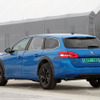 プジョー308SWをベースにした 新型クーペSUV 開発車両（スクープ写真）