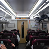 ラストラン列車となった『おおぞら12号』の札幌方6号車の車内。