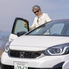 九島辰也氏とフィット e:HEV Modulo X